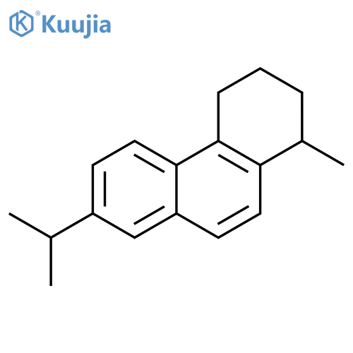 1-methyl-7-(propan-2-yl)-1,2,3,4-tetrahydrophenanthrene structure