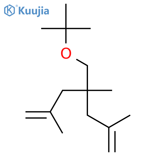 1,6-HEPTADIENE, 4-[(1,1-DIMETHYLETHOXY)METHYL]-2,4,6-TRIMETHYL- structure