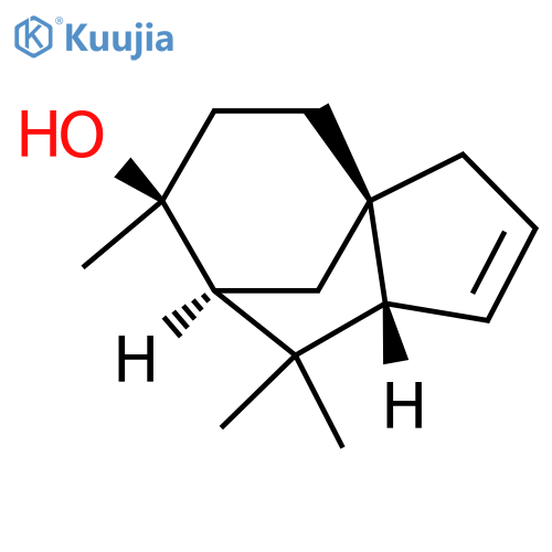 3H-3a,7-Methanoazulen-6-ol, 4,5,6,7,8,8a-hexahydro-6,8,8-trimethyl-, (3aS,6S,7S,8aS)- structure