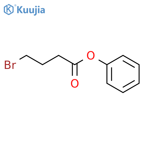Butanoic acid, 4-bromo-, phenyl ester structure