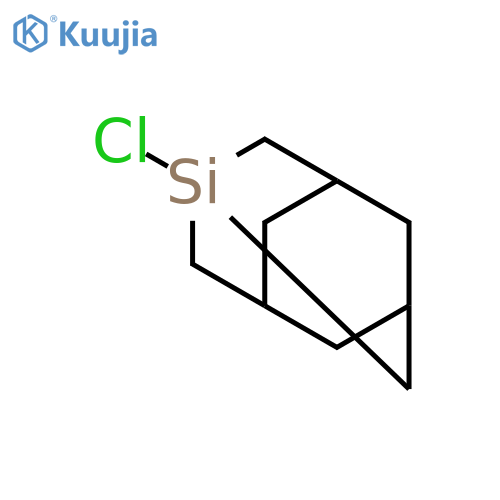 1-Silatricyclo[3.3.1.13,7]decane, 1-chloro- structure