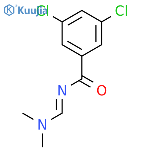 Benzamide, 3,5-dichloro-N-[(dimethylamino)methylene]- structure