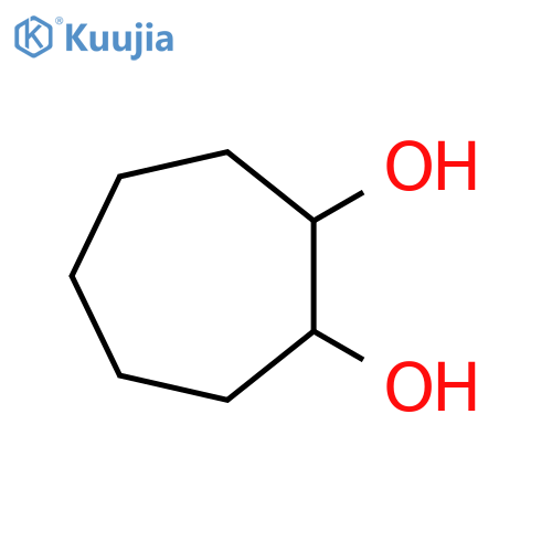TRANS-1,2-CYCLOHEPTANEDIOL structure