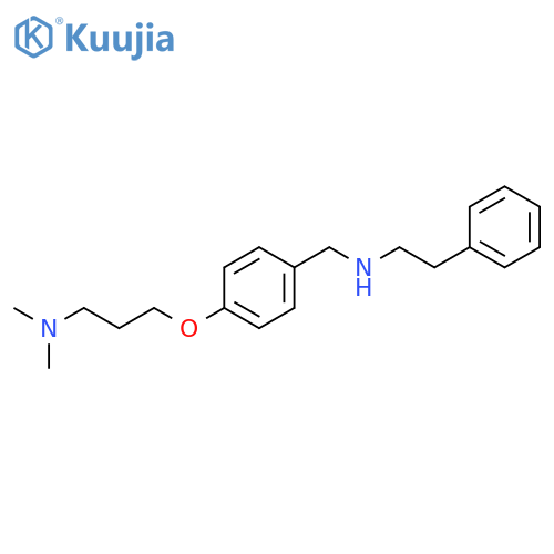 Benzeneethanamine, N-[[4-[3-(dimethylamino)propoxy]phenyl]methyl]- structure