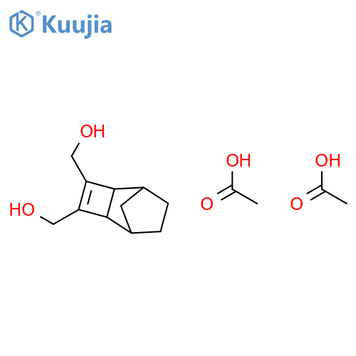 Tricyclo[4.2.1.02,5]non-3-ene-3,4-dimethanol, diacetate structure