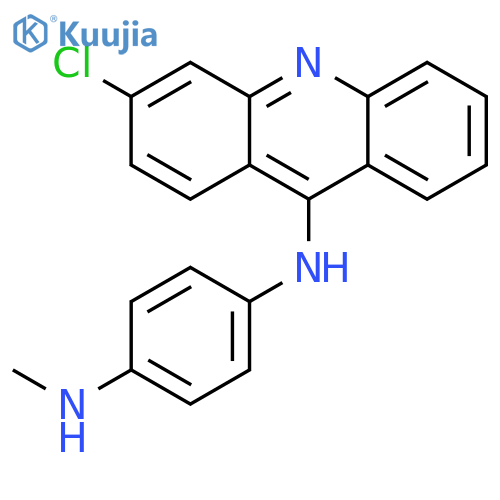 1,4-Benzenediamine, N-(3-chloro-9-acridinyl)-N'-methyl- structure