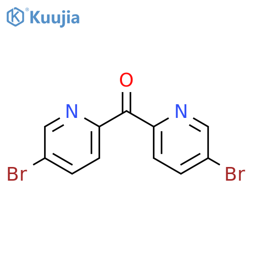 BIS(5-BROMO-2-PYRIDINYL)METHANONE structure