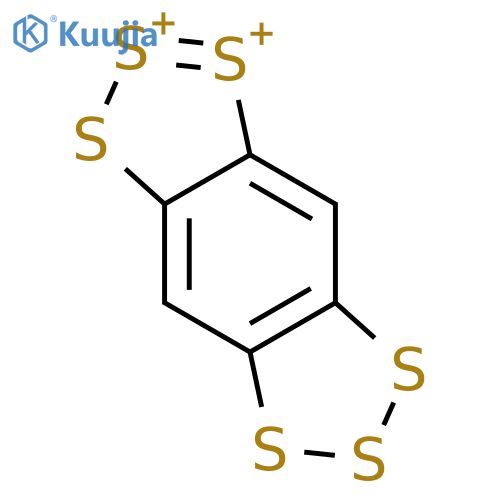 Benzo[1,2-d:4,5-d']bis[1,2,3]trithiole-1,2-diium structure
