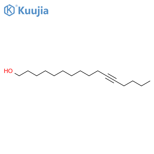 11-Hexadecyn-1-ol structure
