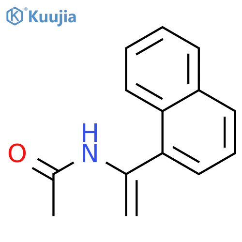 Acetamide, N-[1-(1-naphthalenyl)ethenyl]- structure