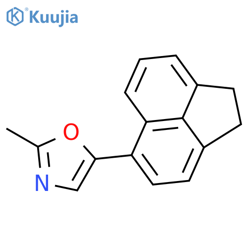 OXAZOLE, 5-(1,2-DIHYDRO-5-ACENAPHTHYLENYL)-2-METHYL- structure