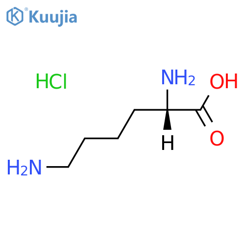 L-Lysine hydrochloride structure