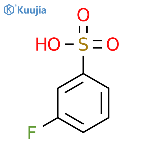 3-Fluorobenzenesulfonic acid structure