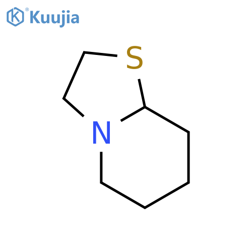 5H-Thiazolo[3,2-a]pyridine, hexahydro- structure