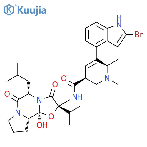 (8S)-2-Bromo-α-Ergocryptine structure