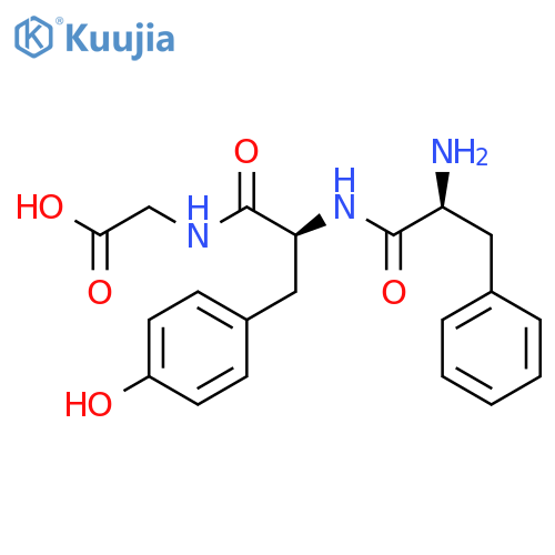 GLYCINE, N-(N-L-PHENYLALANYL-L-TYROSYL)- structure