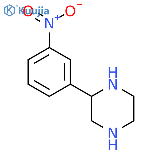 2-(3-Nitrophenyl)piperazine structure