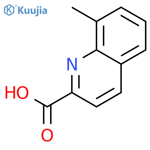 8-methylquinoline-2-carboxylic acid structure