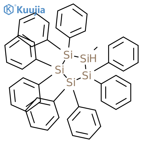 Cyclopentasilane, 5-methyl-1,1,2,2,3,3,4,4-octaphenyl- structure