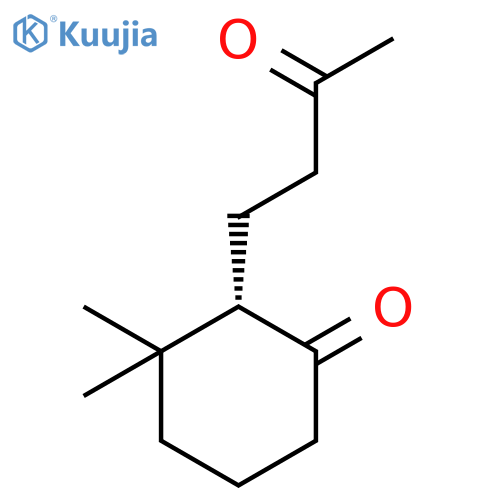 CYCLOHEXANONE, 3,3-DIMETHYL-2-(3-OXOBUTYL)-, (S)- structure