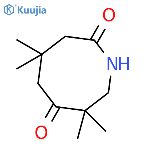 2,6(1H,3H)-AZOCINEDIONE, TETRAHYDRO-4,4,7,7-TETRAMETHYL- structure