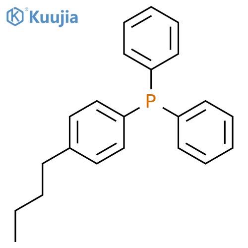 Phosphine, (4-butylphenyl)diphenyl- structure