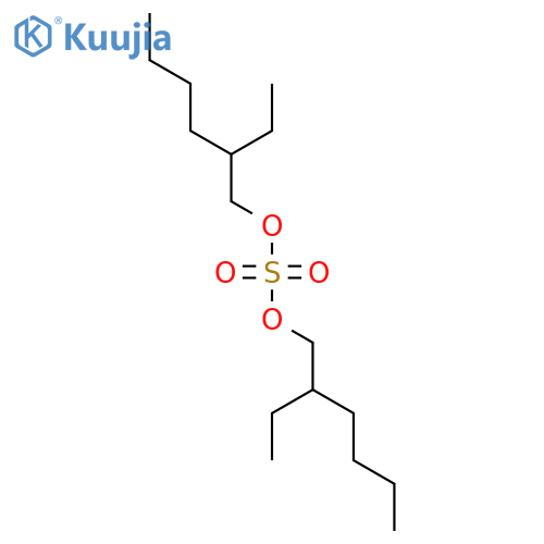 Sulfuric acid, bis(2-ethylhexyl) ester structure