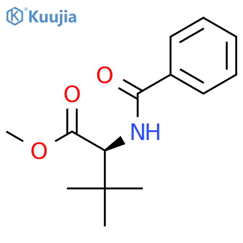 L-VALINE, N-BENZOYL-3-METHYL-, METHYL ESTER structure