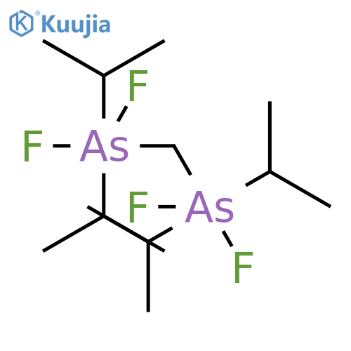 Arsorane, methylenebis[difluorobis(1-methylethyl)- structure