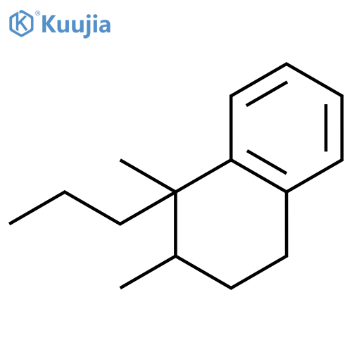 1,2-Dimethyl-1-propyl-1,2,3,4-tetrahydronaphthalene structure