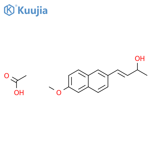 3-BUTEN-2-OL, 4-(6-METHOXY-2-NAPHTHALENYL)-, ACETATE structure