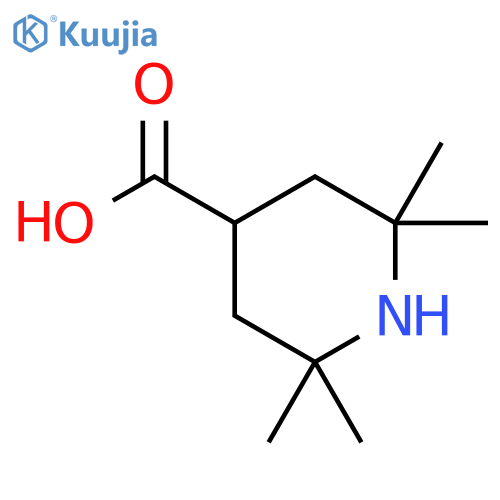 2,2,6,6-tetramethylpiperidine-4-carboxylic acid structure
