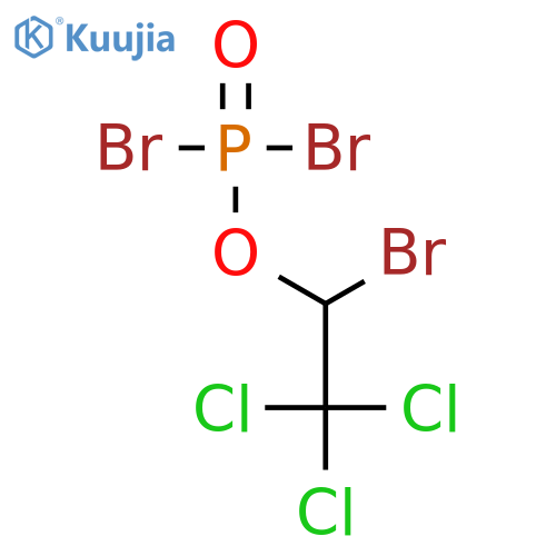 Phosphorodibromidic acid, 1-bromo-2,2,2-trichloroethyl ester structure