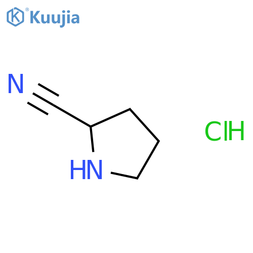 (2S)-2-Pyrrolidinecarbonitrile Hydrochloride structure