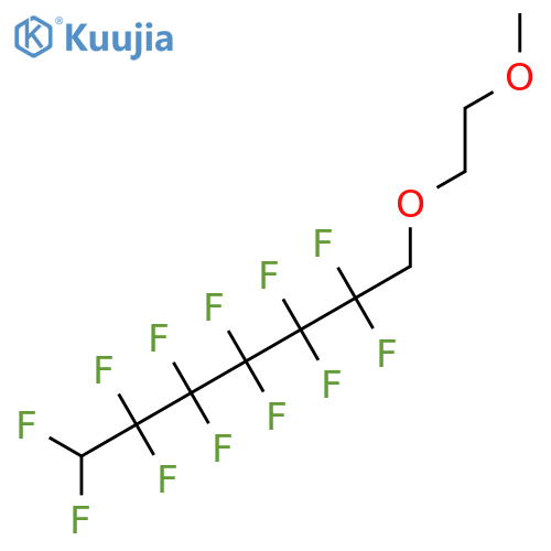 Heptane, 1,1,2,2,3,3,4,4,5,5,6,6-dodecafluoro-7-(2-methoxyethoxy)- structure