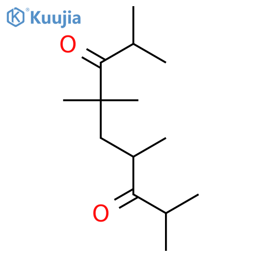 3,7-Nonanedione, 2,4,4,6,8-pentamethyl- structure