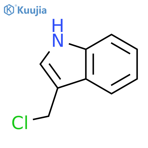 3-(chloromethyl)-1H-Indole structure