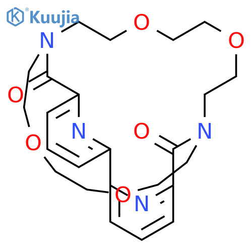17,20,25,28-TETRAOXA-1,14,31,32-TETRAAZATETRACYCLO[12.8.8.13,7.18,12]DOTRIACONTA-3,5,7(32),8,10,12(31)-HEXAENE-2,13-DIONE structure