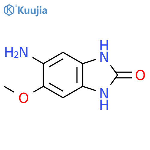 5-Amino-6-methoxy-1,3-dihydro-2H-benzimidazol-2-one structure