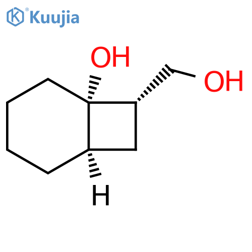 Bicyclo[4.2.0]octane-7-methanol, 6-hydroxy-, (1R,6S,7S)-rel- (9CI) structure