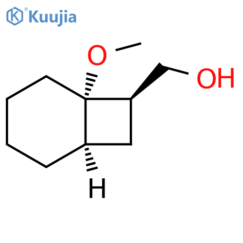 Bicyclo[4.2.0]octane-7-methanol, 6-methoxy-, (1R,6S,7R)-rel- (9CI) structure