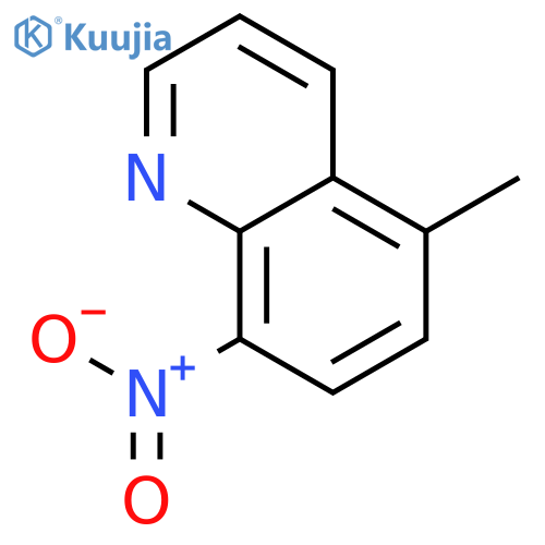 5-Methyl-8-nitroquinoline structure