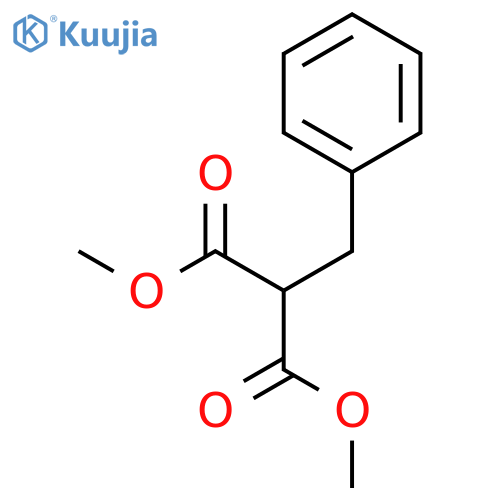 Dimethyl 2-benzylmalonate structure