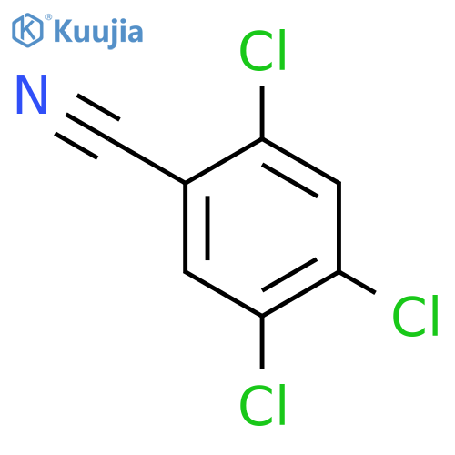 2,4,5-TRICHLOROBENZONITRILE structure