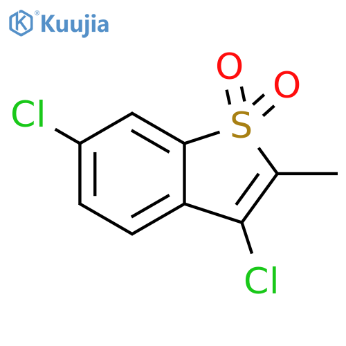 3,6-Dichloro-2-methyl-benzo[b]thiophene 1,1-dioxide structure