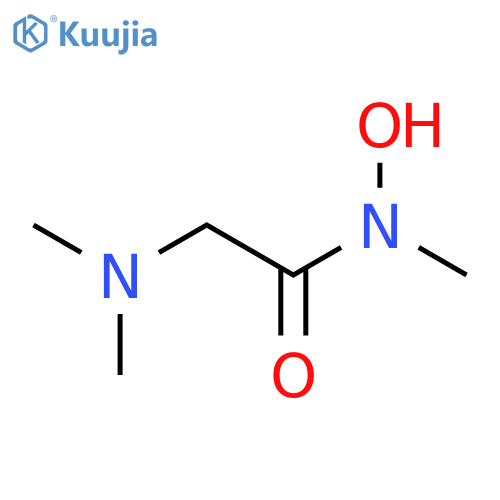 N-Methyl-2-dimethylaminoacetohydroxamic Acid structure