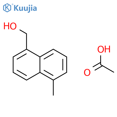 1-Naphthalenemethanol, 5-methyl-, acetate structure
