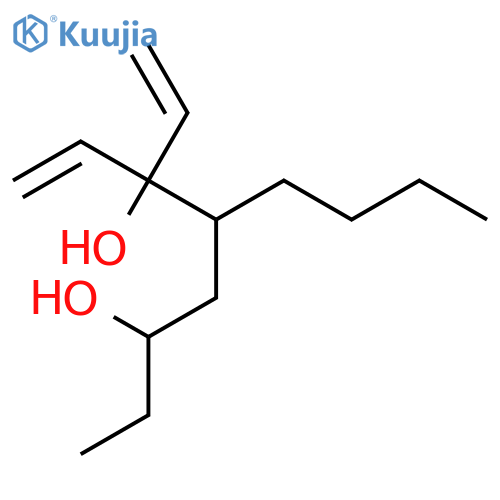 1-OCTENE-3,6-DIOL, 4-BUTYL-3-ETHENYL- structure