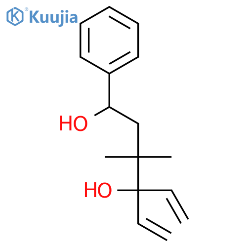 5-HEXENE-1,4-DIOL, 4-ETHENYL-3,3-DIMETHYL-1-PHENYL- structure