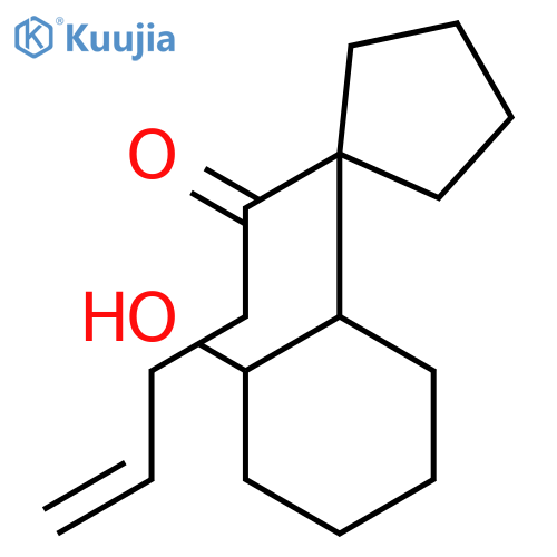 4-Penten-1-one, 1-[1-(2-hydroxycyclohexyl)cyclopentyl]- structure
